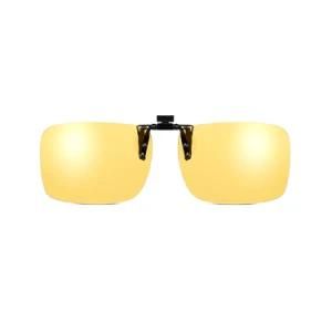 Customized Fashion Polarized Fashion Top Sale Clip on Sunglasses with Tac Lens Model J3018-Y