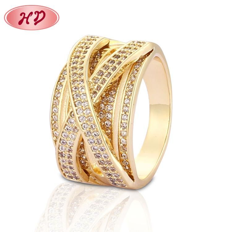 Stainless Steel Silver 18K Gold Plated Fashion Wedding Engagement Man Finger Rings Jewelry Design