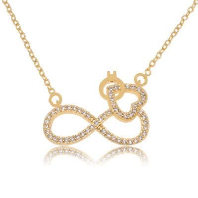 Wholesale Trend Personalized Girls Zircon Fashion Jewelry Necklaces