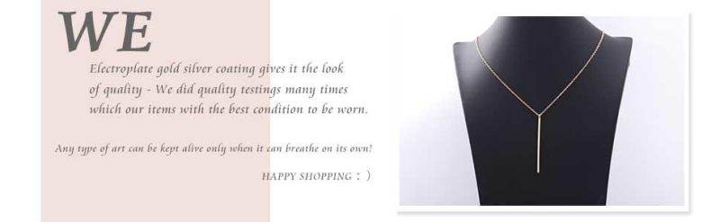 2022 Fashion Long Necklace Dainty Simple Chain Necklaces Jewelry for Women and Girls Gift