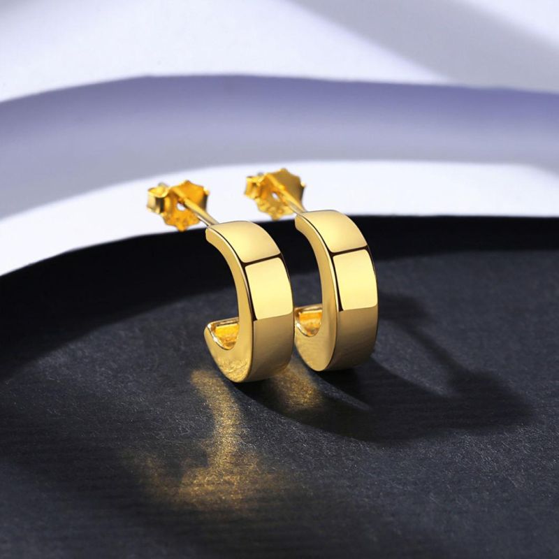 Fashion Jewelry Earring Solid Color Jewelry Silver Earrings