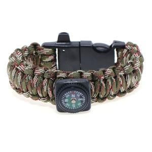 Paracord Survival Kit Fashion Bracelet Outdoor Bracelet