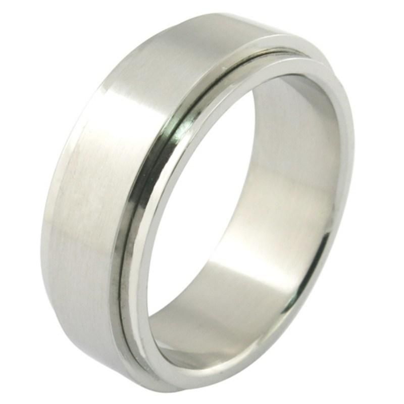 Sons Brushed Religious Stainless Steel Ring