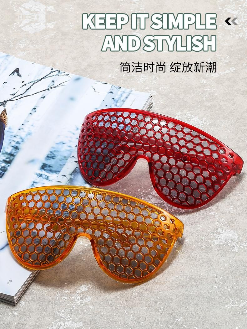 Honeycomb Luxury Sunglasses Special 2021 Hollow-Carved Design Sunglasses 2022