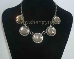 Fashion Jewelry Gem Necklace (QSY-N78)