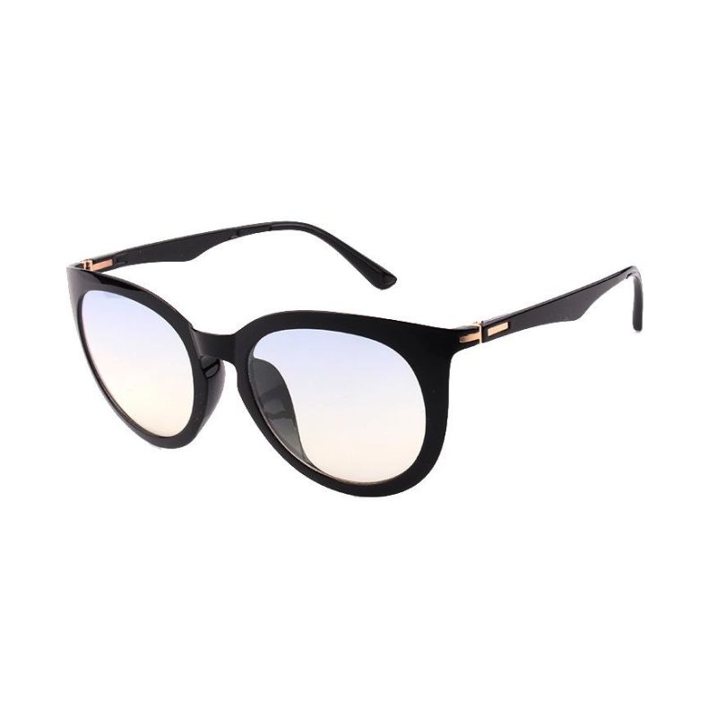 2018 Hot Selling Round Shape Fashion Sunglasses with Metal Decoration