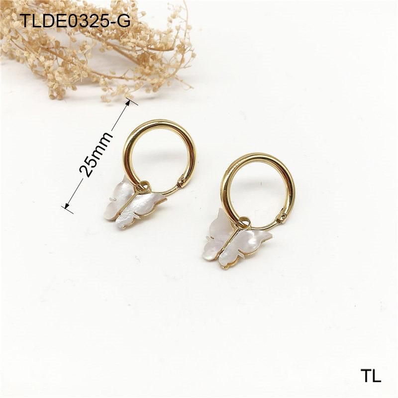 Manufacturer Custom High Quality Fashion jewellery Women Stainless Steel 18K Gold Plated No Fade Necklace