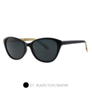 Acetate&Nylon Polarized Sunglasses, Ladies Vintage Fashion A19003-01