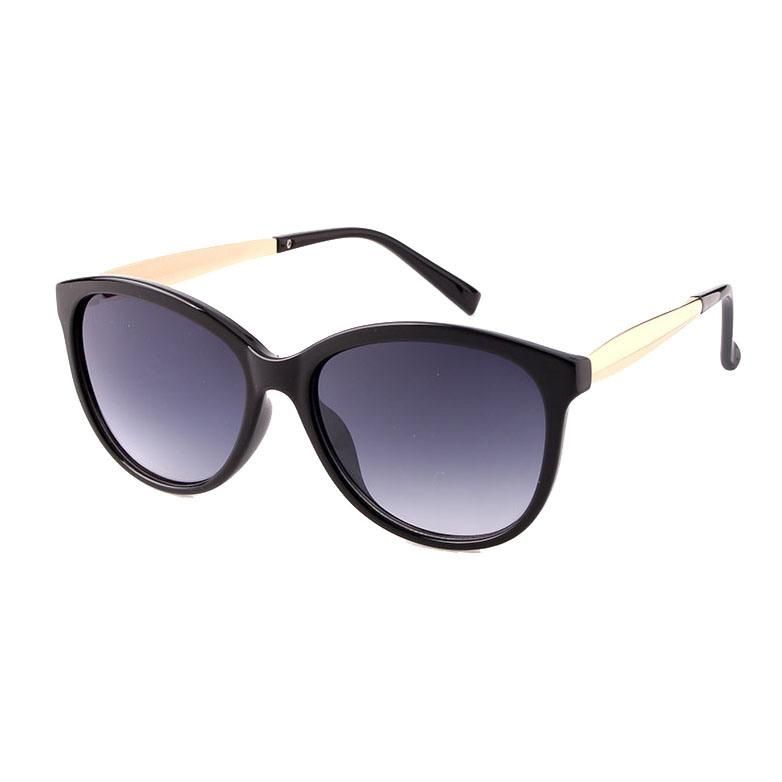 2018 Very Simple Women Fashion Sunglasses with Metal Temples