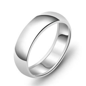 Solid Sterling Silver 925 Band Simple Plain Ring
