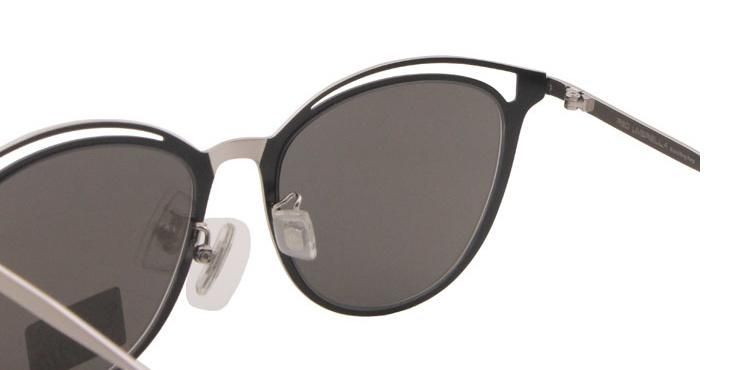 Special Design Trendy Polarized UV400 Circle Durable Women Metal Sunglasses