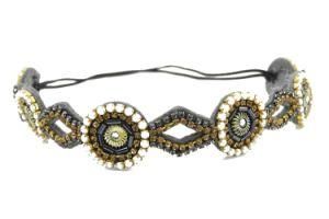 Pure Handmade Blingbling Beads Bohemian Style Headband Hair with Hair Hoop Hairwrap