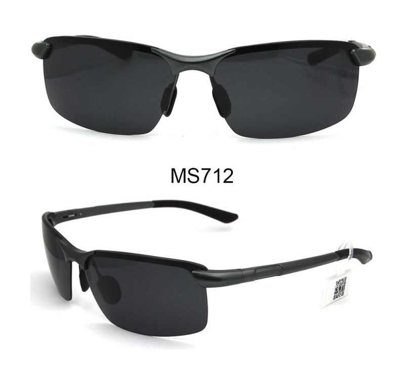 2019 Outdoor UV400 Polarized Ce Okay Clear Sport Sunglasses Custom Logo for Man