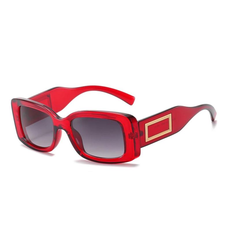 2020 Ready Made Square Colorful Fashion Sunglasses