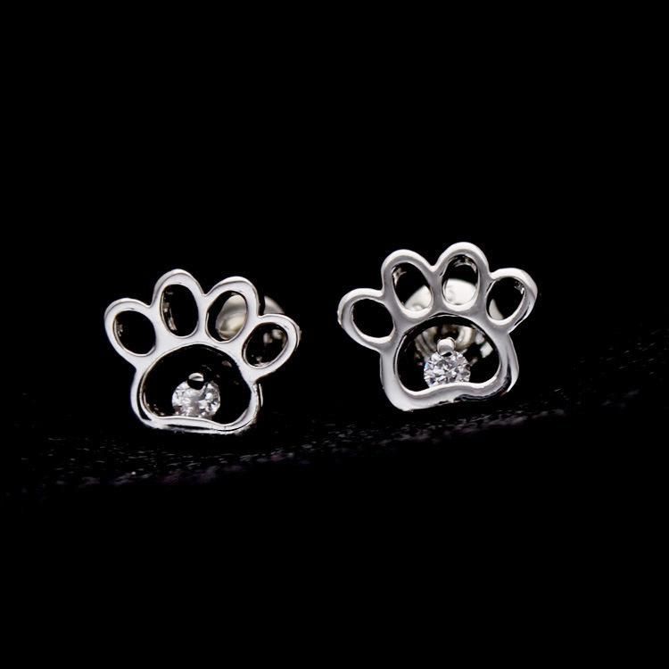 fashion Simple Temperament Zirconia Earrings Jewelry