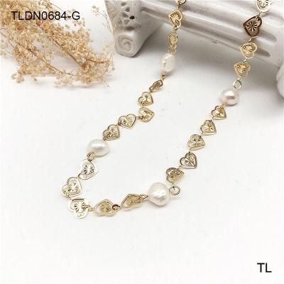 Manufacturer Custom Gold Necklace Non Tarnish Water Resistant Elegant Jewelry Cheap Fashion jewellery Wholesale 14K Gold Jewelry