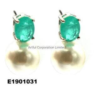 Wholesale/Fashion Pearl Jewelry for Women/Silver/Brass Earring