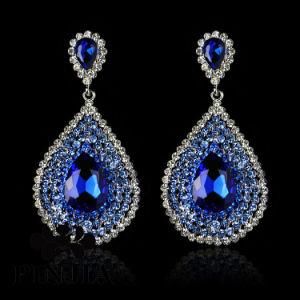 Wholesale Drops Crystal Earring Costume Fashion Jewelry