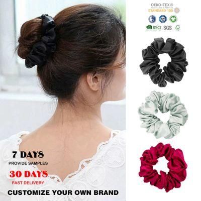 High Quality Silk Scrunchies for Luxury Style 6A Grade Mulberry Silk