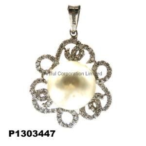 Fashion Jewelry/Silver Pendant/Cubic Zircon Pendant/Silver Jewelry Jewellery