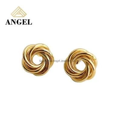 Fashion Jewelry Fashion Accessories Jewellery Personality Simple Ear Studs Earrings Design for Wholesale