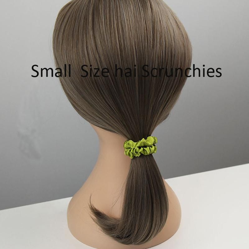16mm Silk Satin Hair Scrunchies for Lady