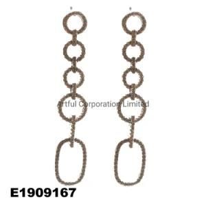 Hot Sale/Fashion Jewelry/Silver&Brass Factory Earring