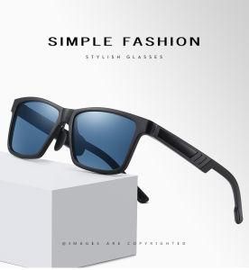 Square Brand Fashion Latest Sunglasses Texture Frames Brand Polarized Sunglass