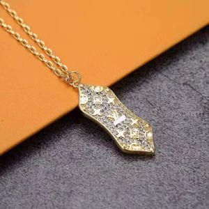 New Arrival Gold Plated Metal Pendant Necklace