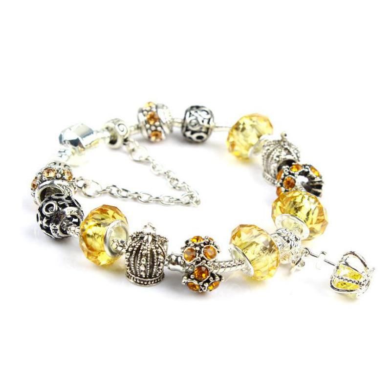 Fashion Crystal Crown Bracelet Jewelry