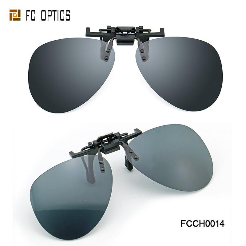 Clip on Flip up Polarized Sunglasses for Prescription Glasses Eyeglasses