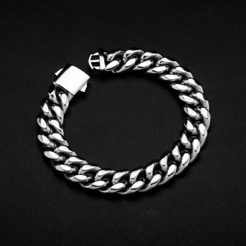 Fashion Stainless Steel Cuban Chain Nencklace Jewelry