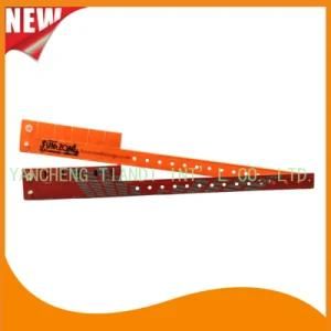 Entertainment 5 Tab Vinyl Plastic Wristbands ID Bracelet Bands (E6070-5-8)