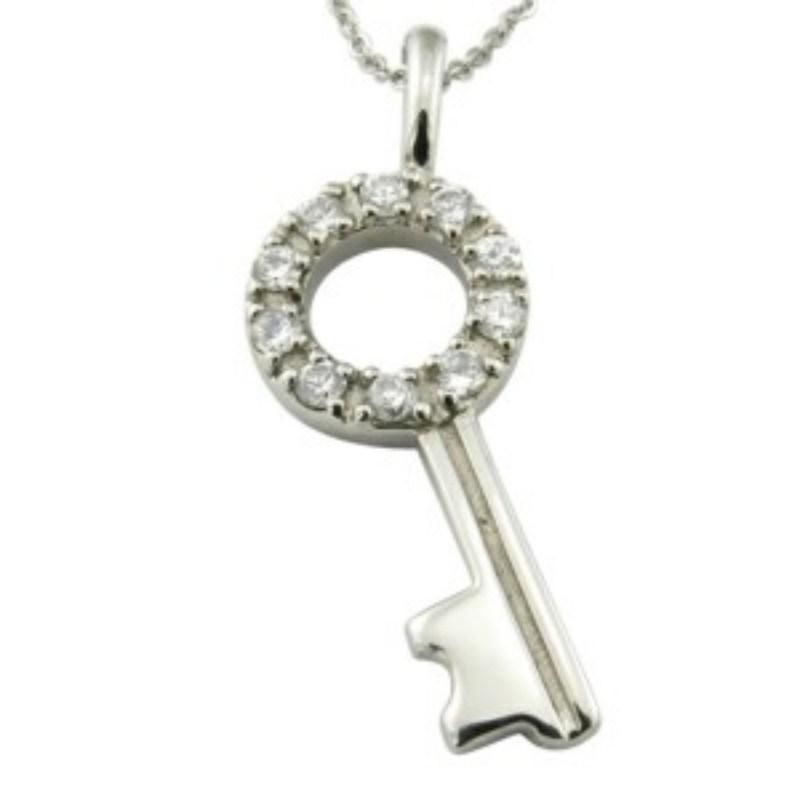 New Type Fashion 925 Sterling Silver Key Pendant