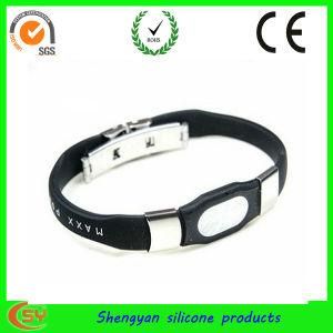 Black Silicone Ion Bracelet (SY-SH026)