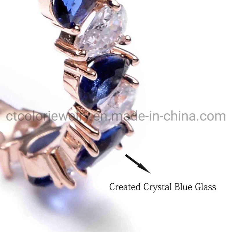 Hot Sale Gem Stone Jewelry Silver or Brass Bracelets for Women Party