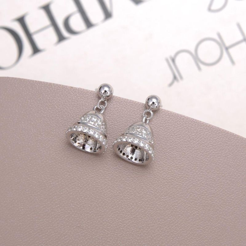 2022 Top Sale Solid 925 Sterling Silver Bell Drop Earring