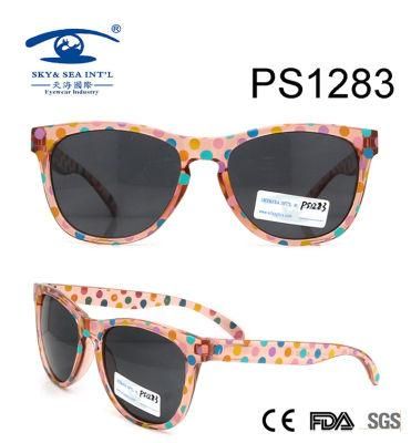 Colorful DOT Cute Kid Plastic Sunglasses (PS1283)