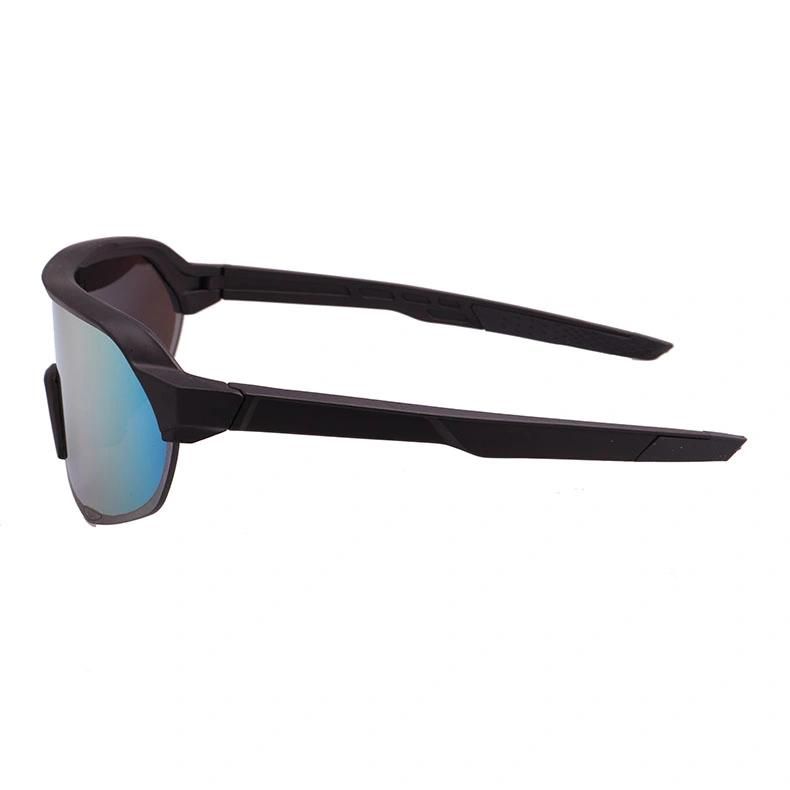 2019 Good Shape One Piece Black Sports Sunglasses