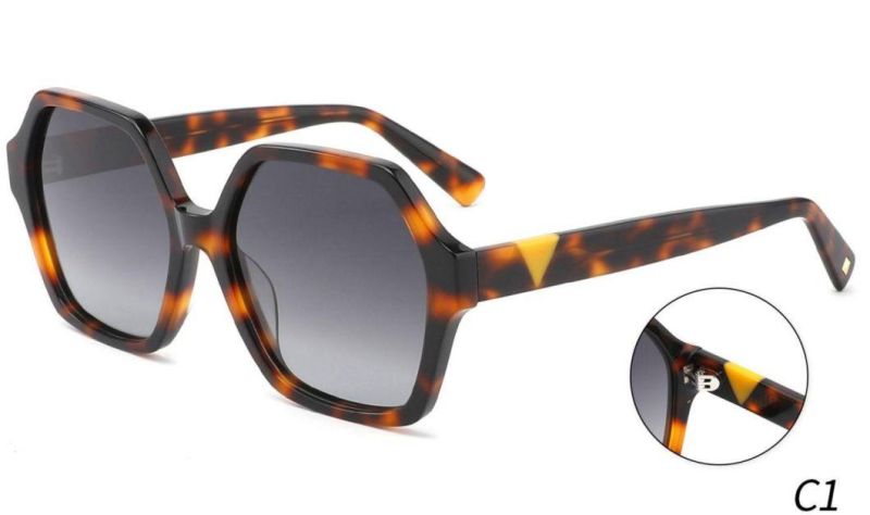 Valen Type Retro Acetate Sunglasses