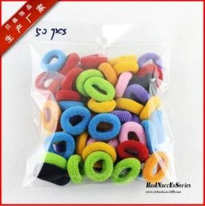 Wholesale Colorful Seamless Elastic Hair Bands DTY Hair Accessories for Girls Women Good Quality Hair Ties