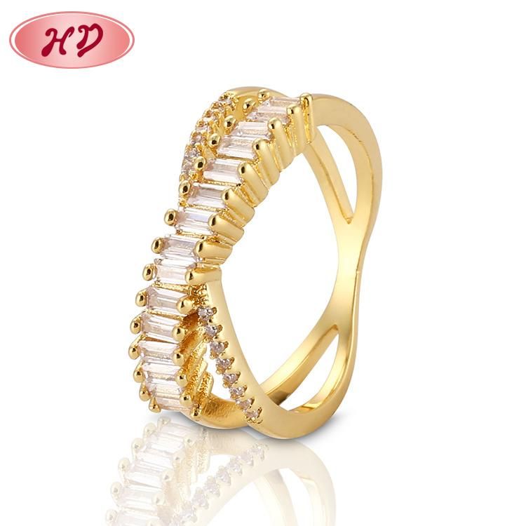 Fashion Wedding Engagement Jewelry 18K Gold Plated Stainless Steel Silver Man Finger Rings Design