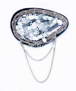 Silver Brooch for Lady Dress (4428)