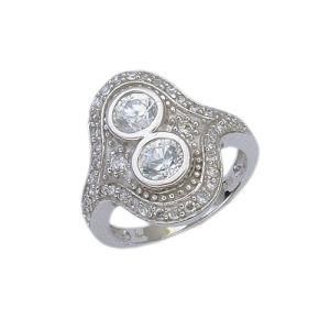 925 Silver Jewelry Ring (210830) Weight 5.2g