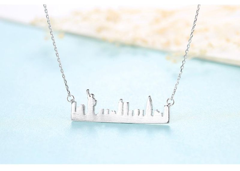 Manufacturer Fashion Necklace City in Miniature Fine Chain Jewelry