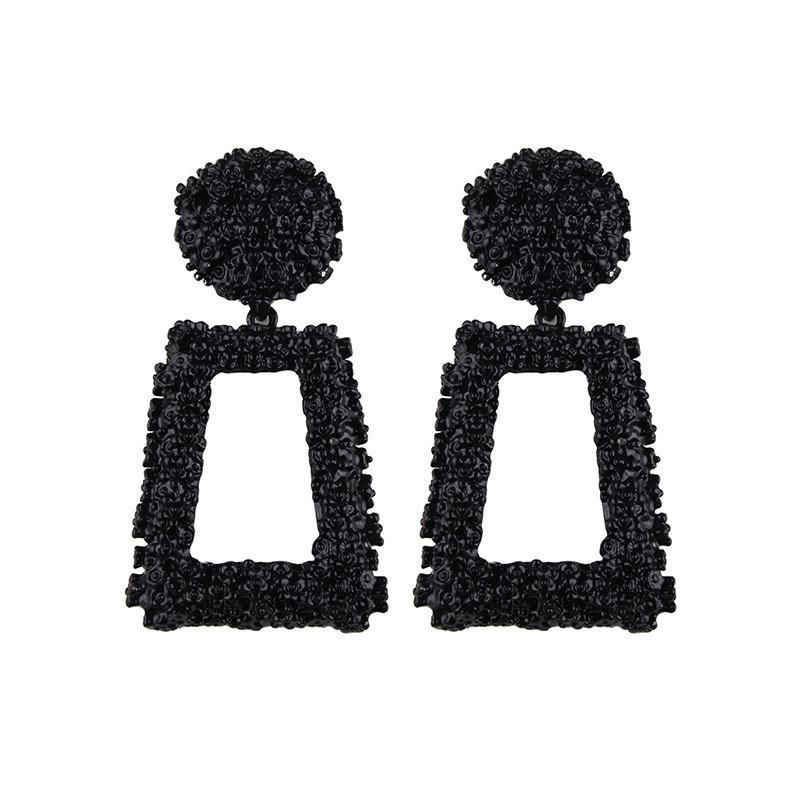 Women Girlfriend Gift Geometric Statement Vintage Fashion Jewelry Drop Earring