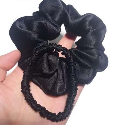 Factory 100% Mulberry Hair Silk Scrunchies Set