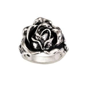 Fashion Jewellery Rose-Shaped Finger Ring (R1A518)