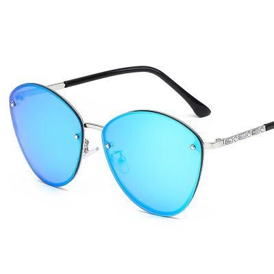 Top Product Wholesale Custom Fashion Trendy Women Bling Diamond Designer Rhinestone Lady Shades Sunglasses Sun Glasses
