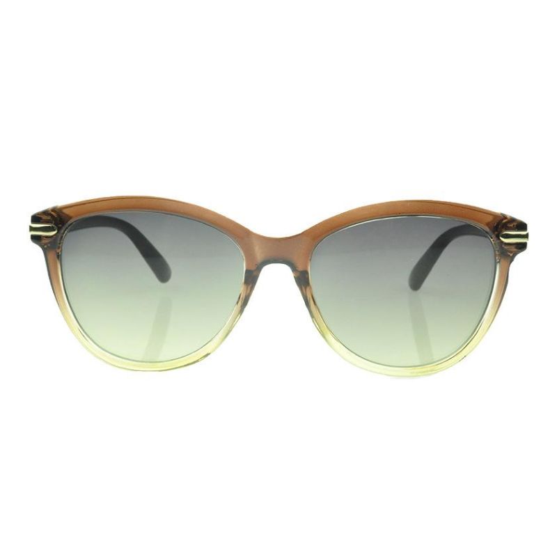 2018 Classical Cat Eye Fashion Sunglasses with Transparent Color